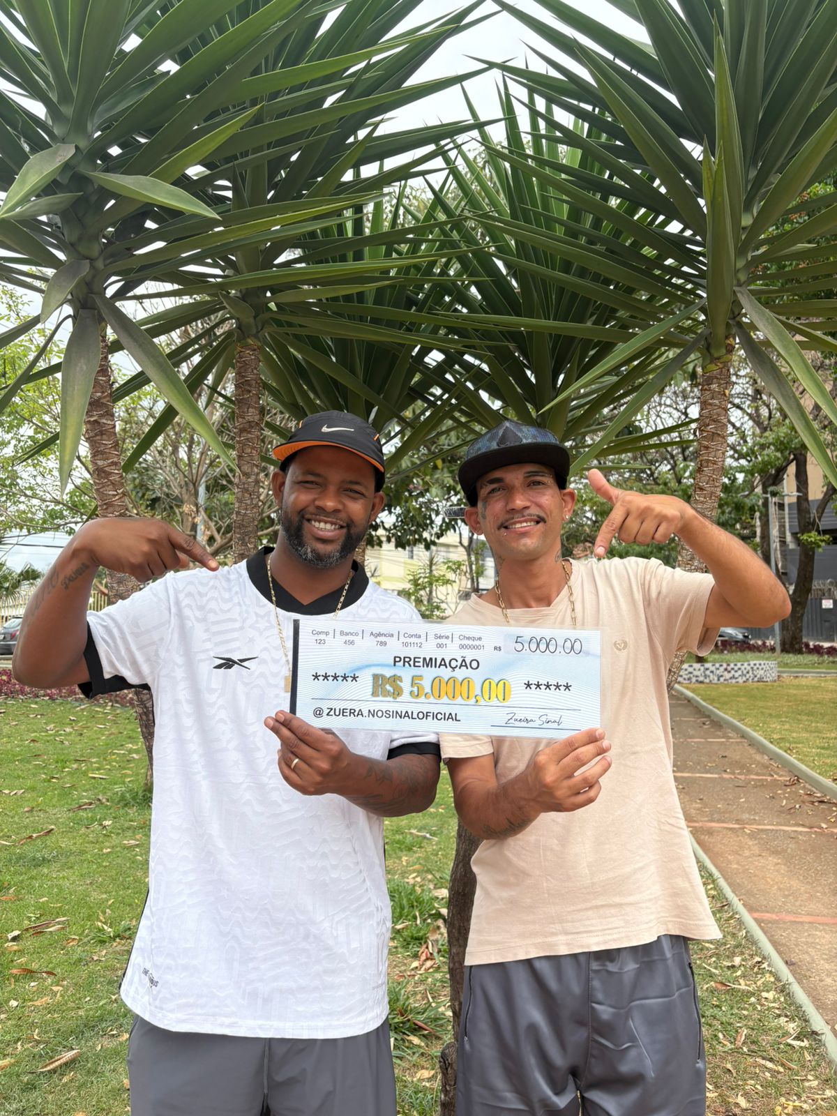 5 MIL NO PATACO